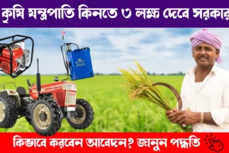 Government of India Subsidy for Agricultural Equipment Purchase
