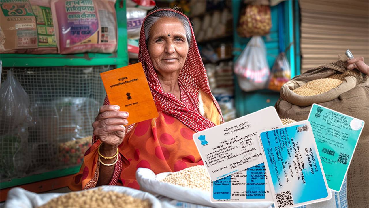 Ration Card : রেশনে কোন কার্ডে কত পরিমাণ খাদ্য শস্য দেওয়া হচ্ছে? দেখে ...