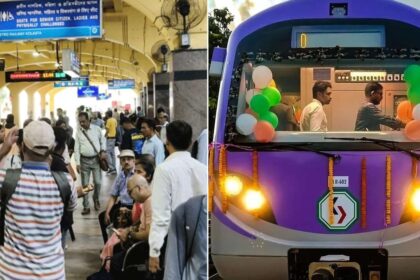 মেট্রো বিভ্রাটে শহর জুড়ে ক্ষোভ, প্ল্যাটফর্মে উপচে পড়ছে ভিড় 8 25 4