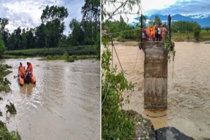 উত্তরবঙ্গে রেকর্ড বৃষ্টি, স্রোতের ফলে নিখোঁজ ও জলবন্দি কয়েক হাজার মানুষ 16 06 4